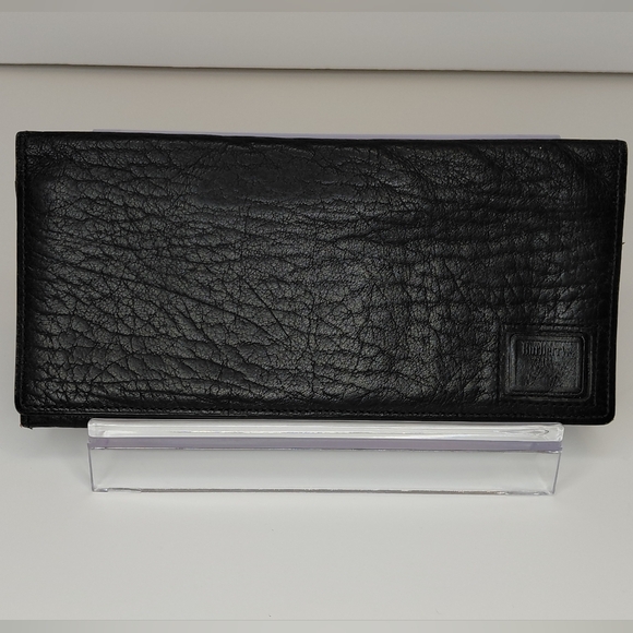 Burberry Handbags - Burberry Vintage Long Slim Black Wallet
